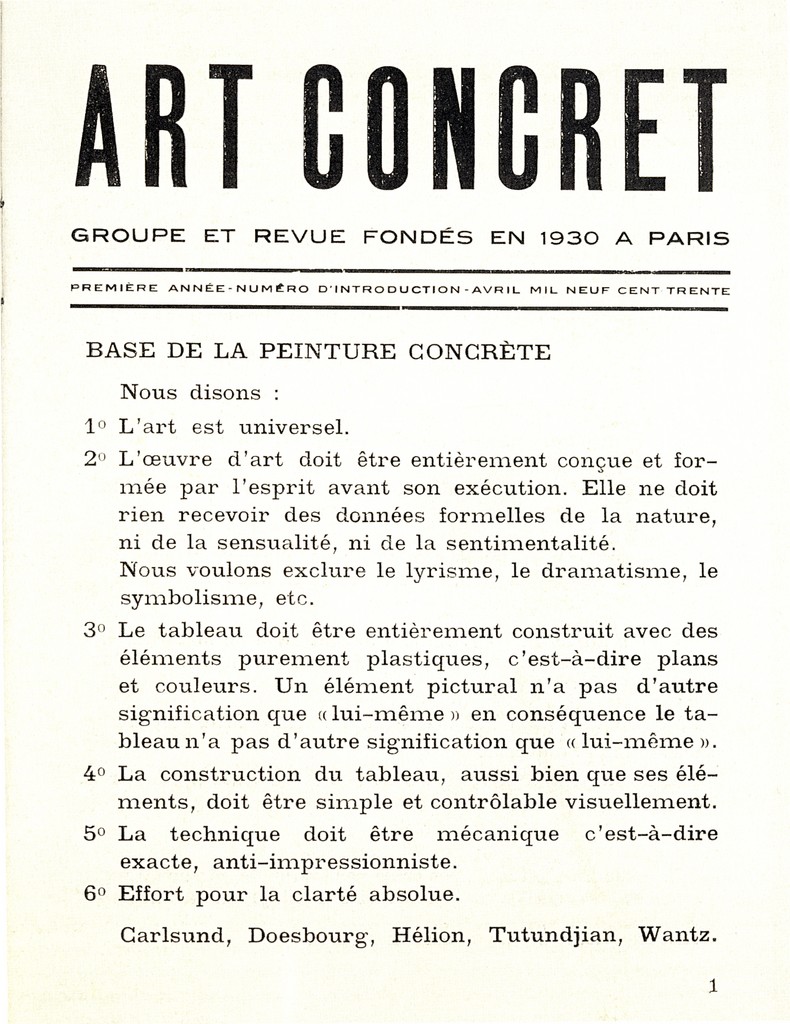 ART CONCRET – BASIS OF CONCRETE PAINTING [art+research]