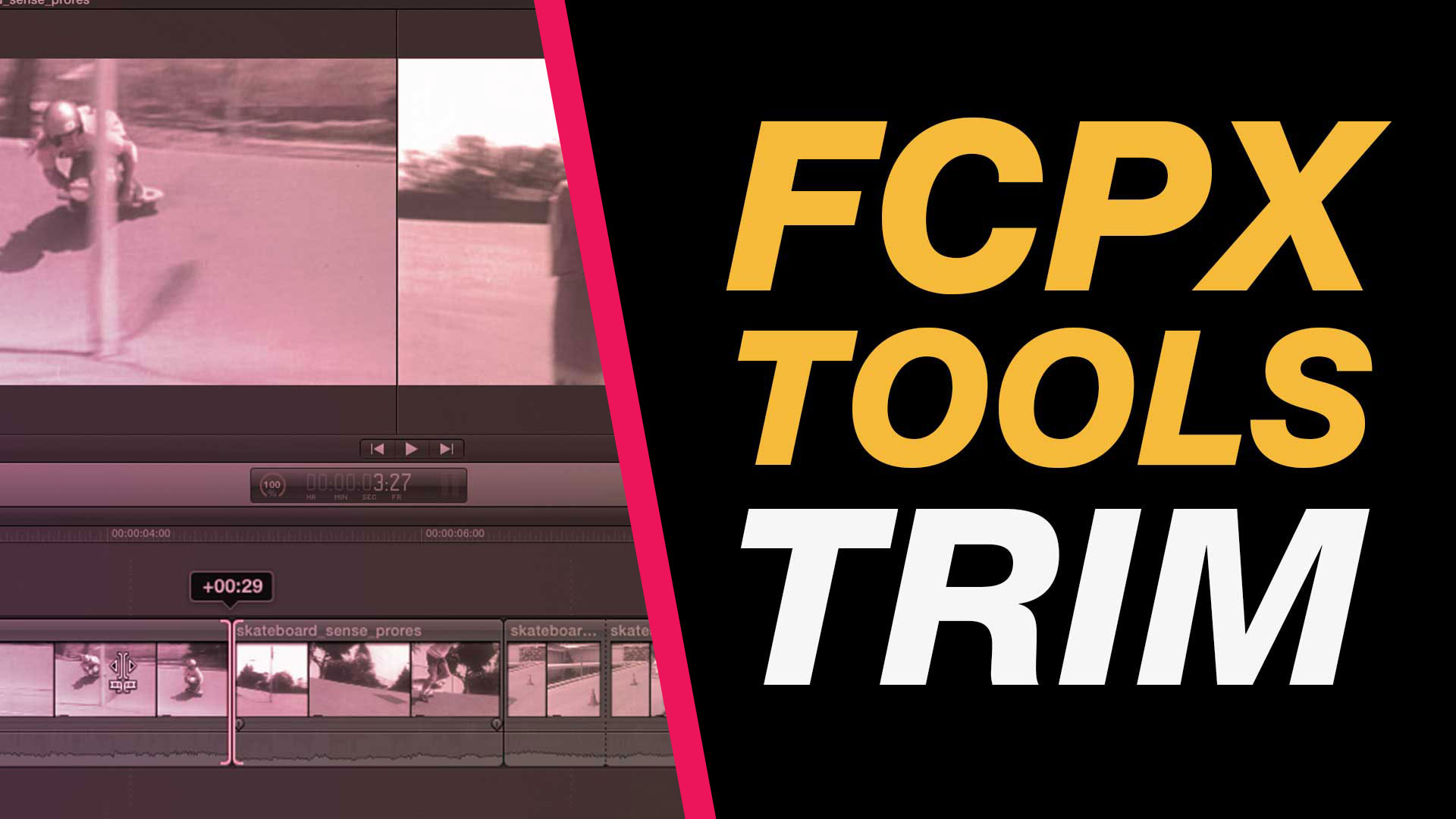 Final Cut Pro X Tutorial: Trim Tool for Video Editing Control & Precision Timing #fcpx