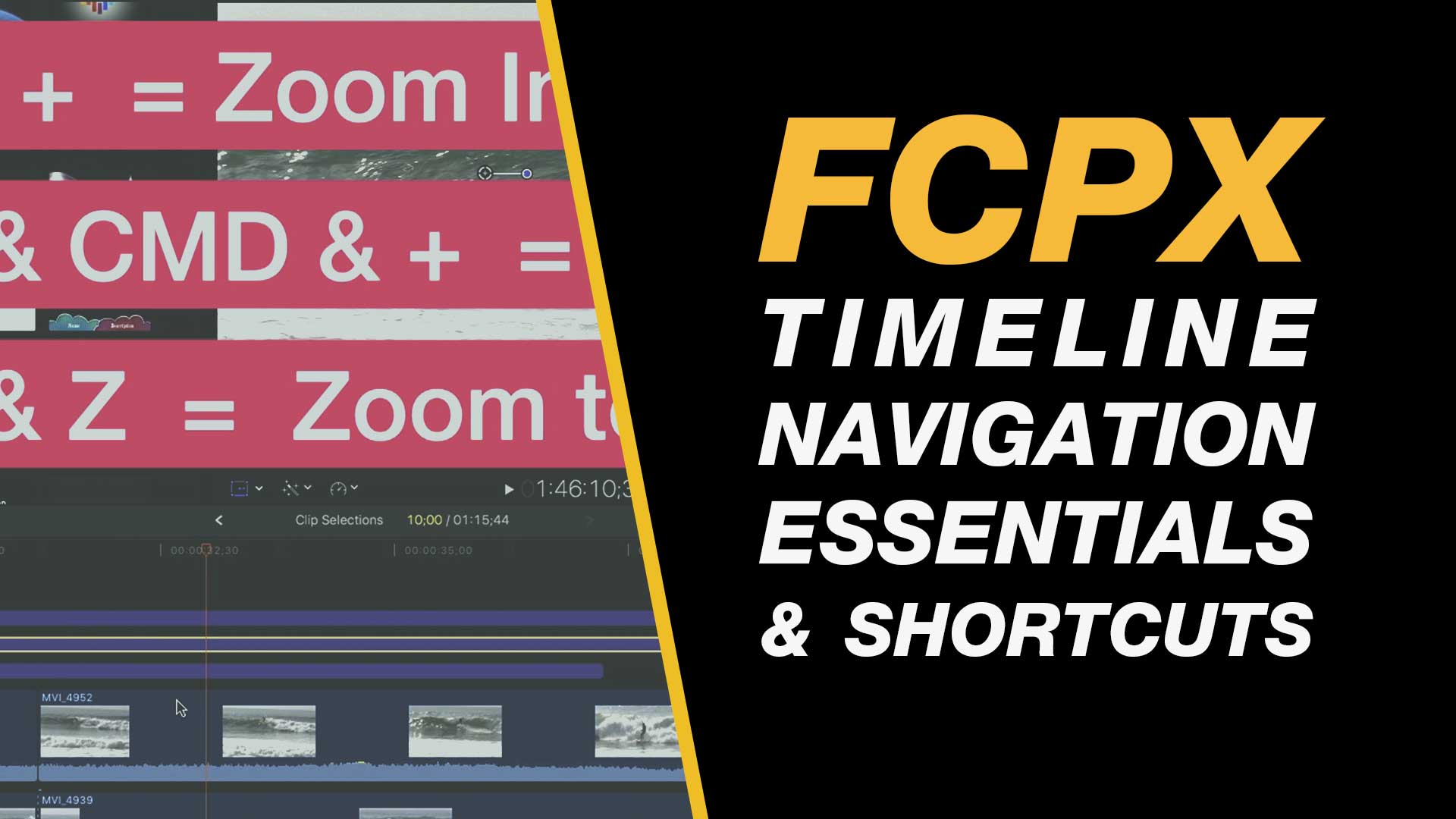 Final Cut Pro X: Timeline Navigation Tips & Shortcuts Tutorial for Beginners #FCPX #FinalCutPro #FinalCutProX #VideoEditing